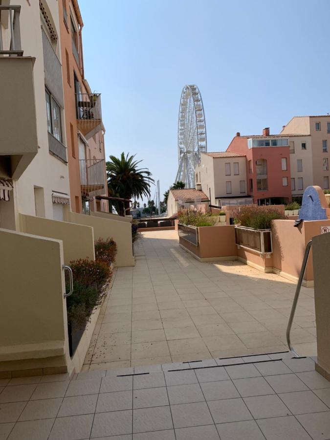 Grand T3 Piscine, Garage Centre Port Lägenhet Agde Exteriör bild