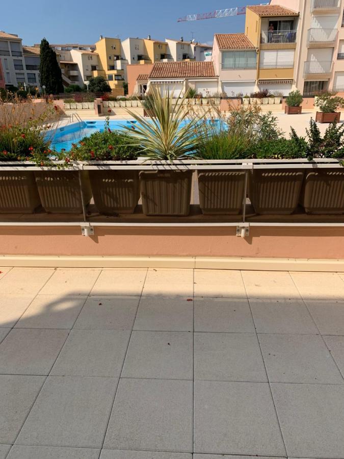Grand T3 Piscine, Garage Centre Port Lägenhet Agde Exteriör bild
